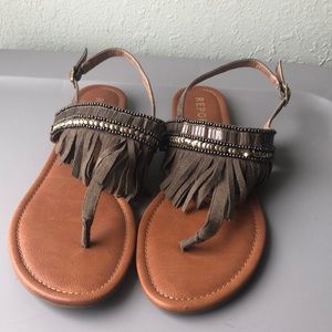 Fringe Sandals